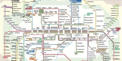 München mvg térkép