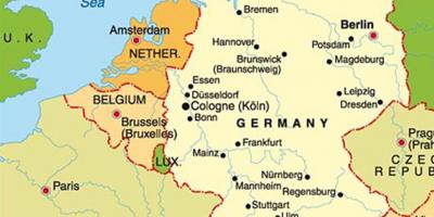 Térkép münchen európa