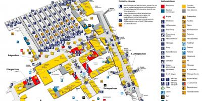 Müncheni központi pályaudvar térkép