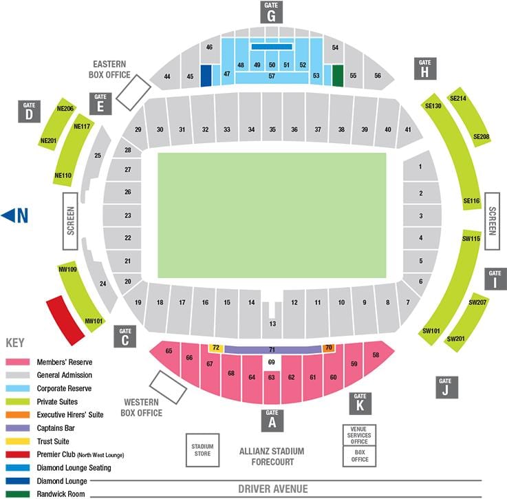 Térkép allianz arena ülés 