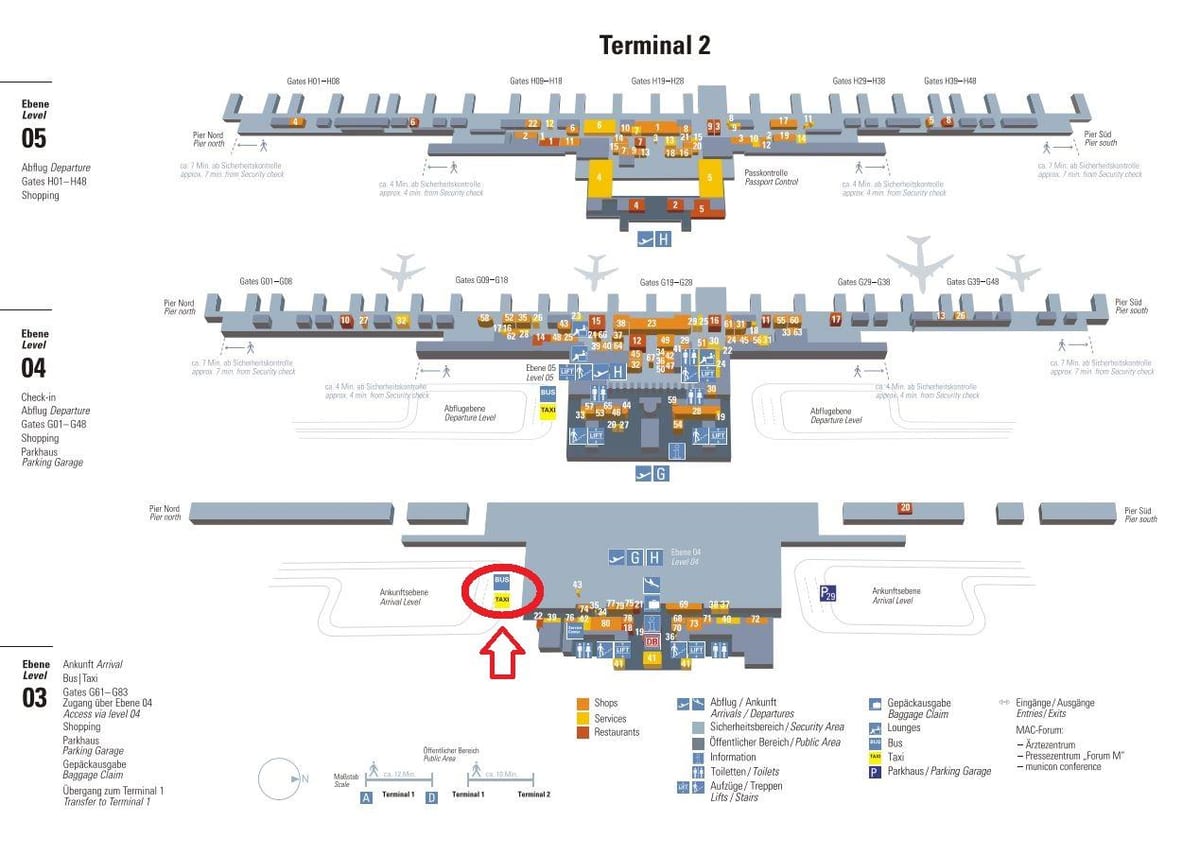 Térkép münchen 2-es terminál 