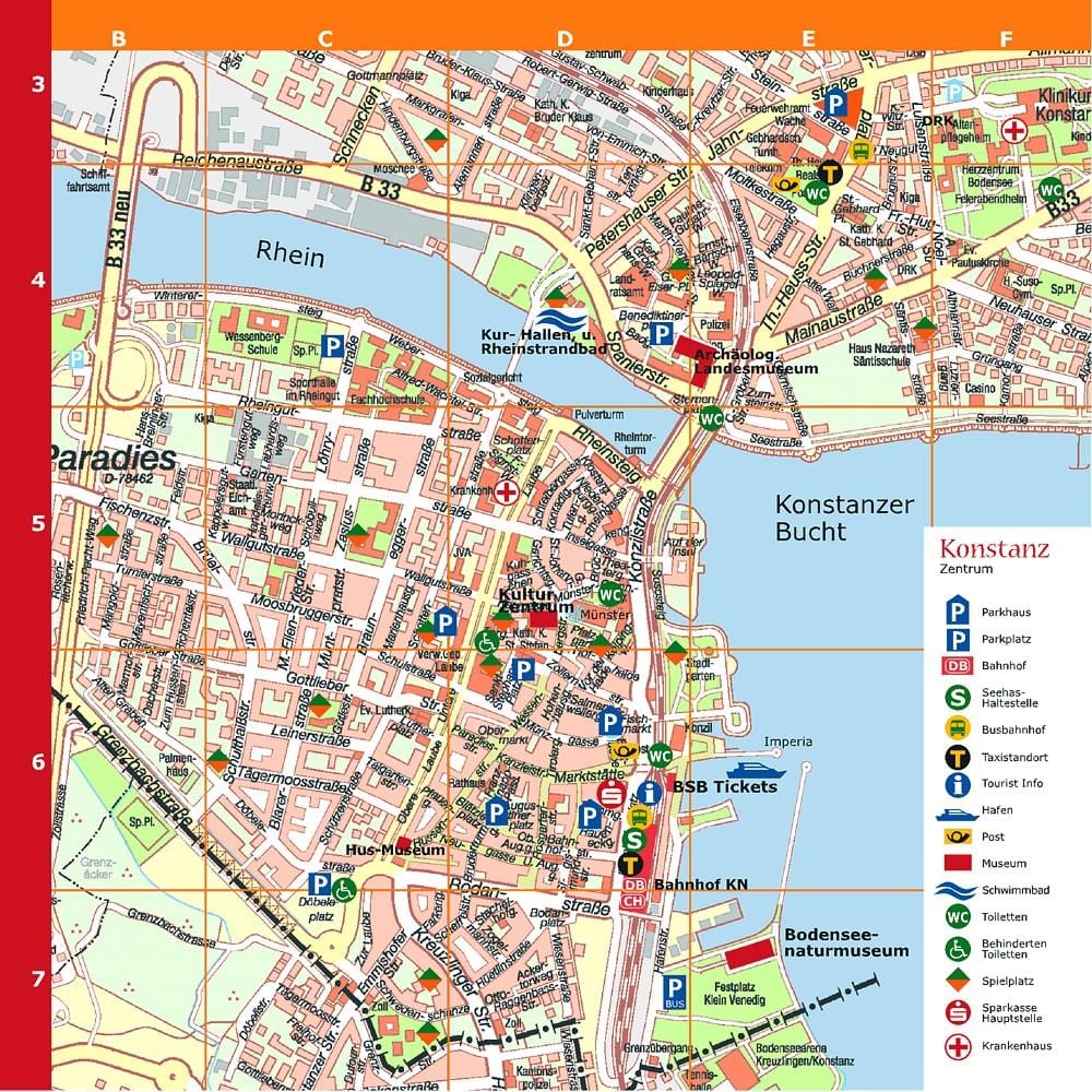 turista térkép münchen, németország