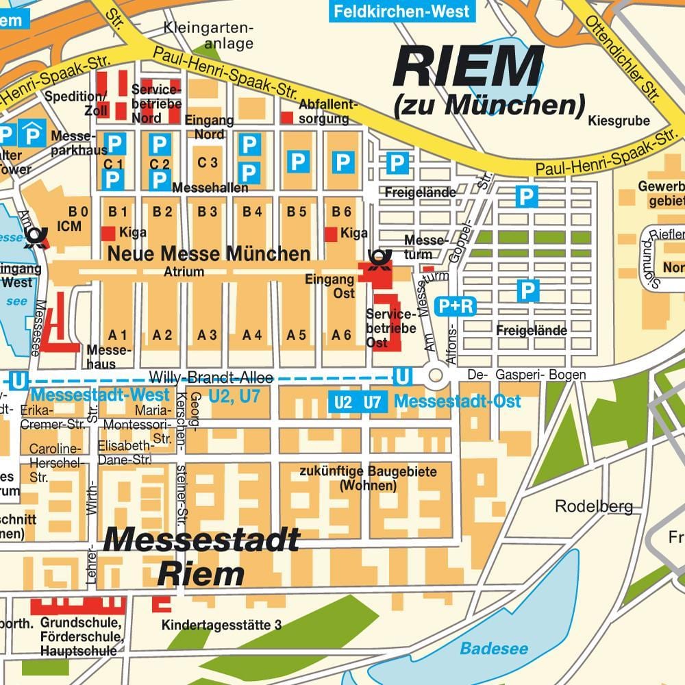 münchen ost pályaudvar térkép