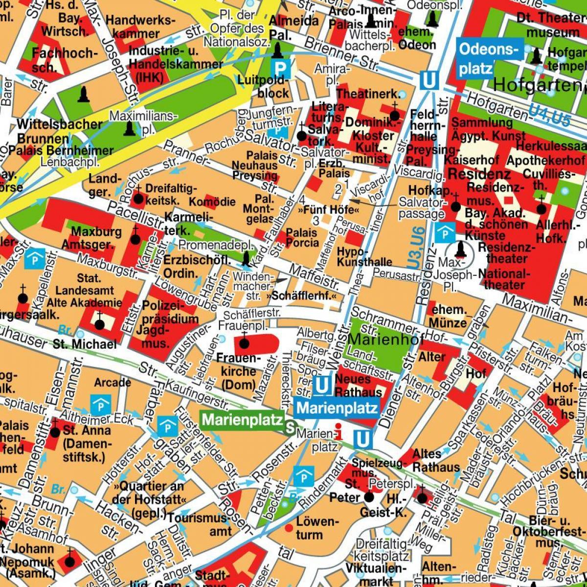 utca térkép münchen