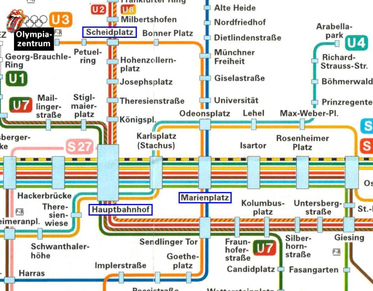 Térkép münchen hauptbahnhof