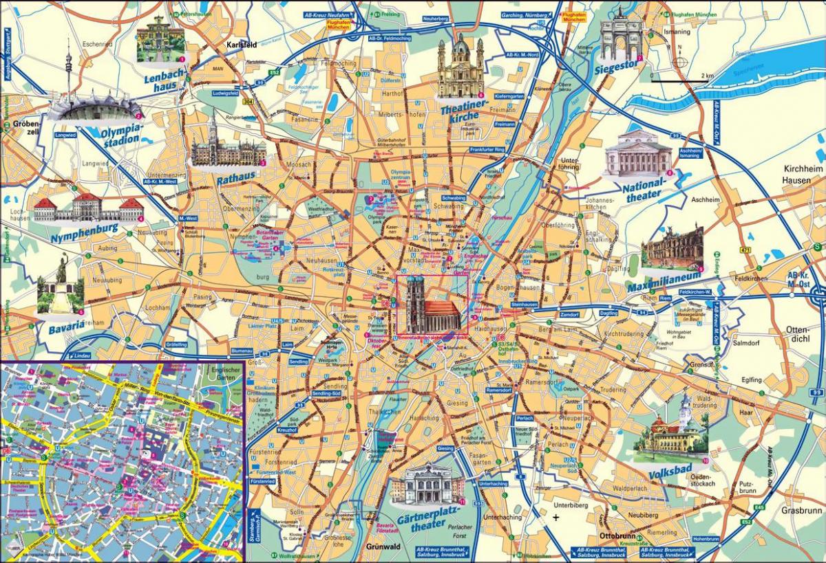 münchen térkép offline