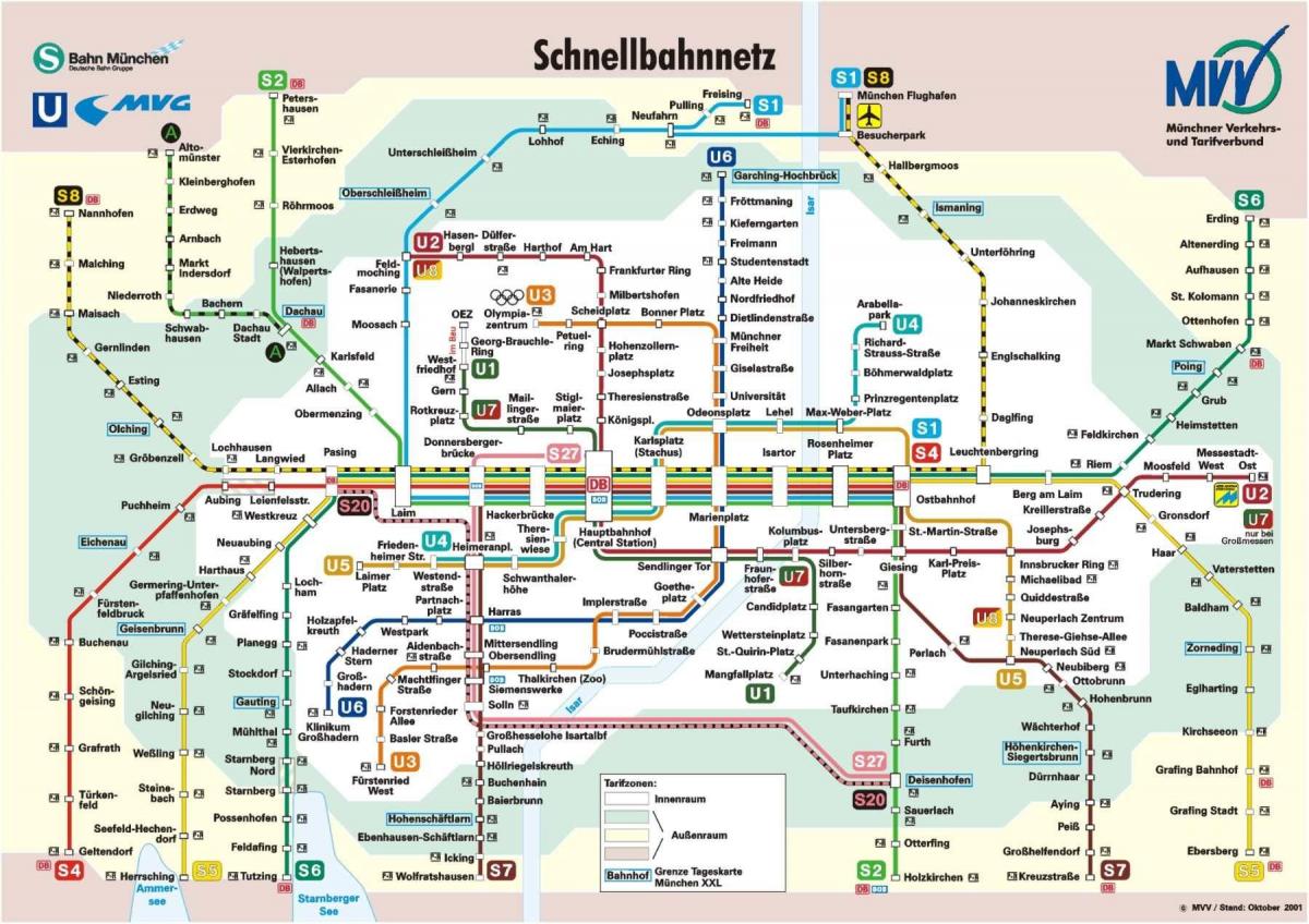 müncheni vasúti pályaudvar térkép