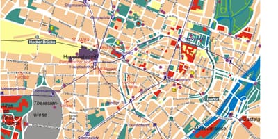 Térkép münchen éjszakai élet