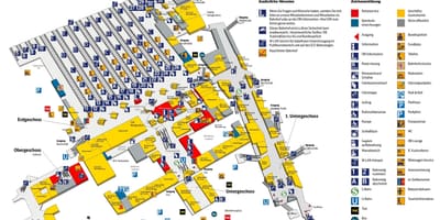 München hbf térkép