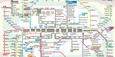 München s1 vonat térkép