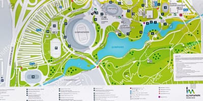 Térkép münchen olimpiai park