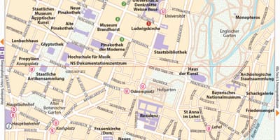 Térkép meleg münchen